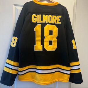 Adam Sandler Happy Gilmore Boston Stitched Hockey Jersey XL